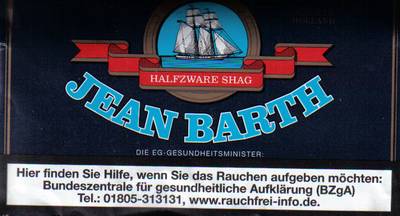 Tabakpackung mit Hinweis der BZgA: Hier finden sie Hilfe, wenn sie das Rauchen aufgeben möchten...