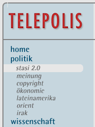 Politik/Stasi 2.0