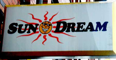 Reklameschild: Sun Dream